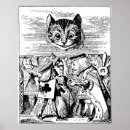 Recherche de chat cheshire posters Alice