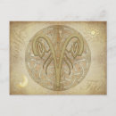 Recherche de symbole de lune cartes postales Astrologie