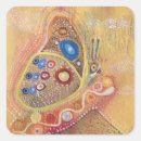 Recherche de peinture papillon autocollants Jaune