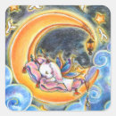Recherche de lune sommeil autocollants Mignon