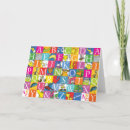Recherche de abc vœux cartes Coloré
