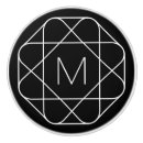 Recherche de formes géométriques boutons et poignées de porte Unique