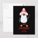 Recherche de pingouins mignons cartes postales Toute personne