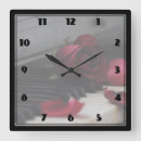 Recherche de pianos horloges Touches piano
