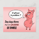 Recherche de cochons cartes postales Humour