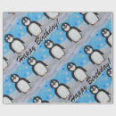 Recherche de pingouin heureux papier cadeau Pingouins