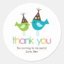 Recherche de oiseau heureux autocollants Pour enfants