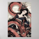 Recherche de katanas posters Geisha