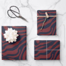 Recherche de zebra papier cadeau Bleu