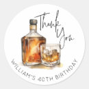 Recherche de whisky autocollants Fête d'anniversaire