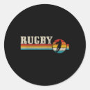 Recherche de joueur de rugby autocollants Balle