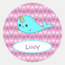 Recherche de baleine de kawaii autocollants Narval