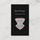 Recherche de corsett cartes visite Vintage