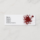 Recherche de sang cartes visite Éclaboussure