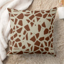 Recherche de girafe coussins Abstrait