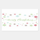Recherche de noël étiquette autocollants Flocons de neige