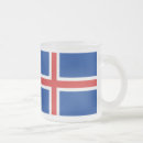Recherche de l islande tasses Drapeau
