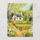 Recherche de jardin de cottage cartes postales Toute personne