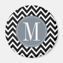 Recherche de noir de rayure magnets Élégant