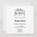 Recherche de coeur heureux invitations Minimaliste