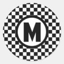 Recherche de damier noir et blanc autocollants Pour tous