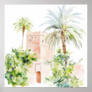 Recherche de motif marocain posters Aquarelle