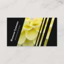 Recherche de rayure jaune cartes visite Customer