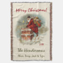 Recherche de vintage santa blankets Famille