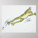 Recherche de peinture grenouille posters Illustration