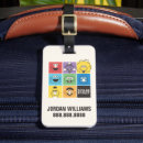 Recherche de cookie monster sesame street luggage tags Kids