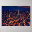 Recherche de tour eiffel la nuit posters Ville