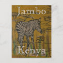 Recherche de peinture africaine cartes postales Coloré