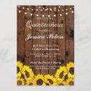 Recherche de de quinceanera 15ème anniversaire invitations Rustique