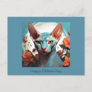 Recherche de chats bleus cartes postales Pour elle