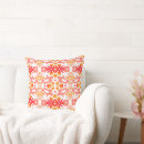 Recherche de fleurs psychédéliques coussins Rétro