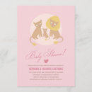 Recherche de lion baby shower fille invitations Animaux