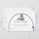 Recherche de loterie invitations Bleu marine