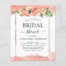 Recherche de peach bridal shower invitations Pêche