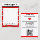 Recherche de point rouge cartes visite Customer