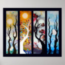 Recherche de quatre arbres posters Automne