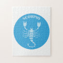 Recherche de signe de zodiaque de scorpion puzzles Horoscope