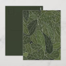 Recherche de feuillage cartes postales Vert