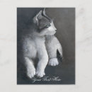 Recherche de chaton tigré cartes postales Peinture