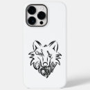 Recherche de loup noir iphone coques Noir et blanc