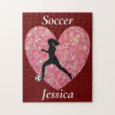 Recherche de soccer puzzles Fille