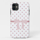Recherche de pois rose et blanc iphone coques Points