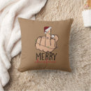 Recherche de doigt coussins Drôle