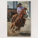 Recherche de cavalier puzzles Cowgirl
