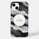 Recherche de noir et or iphone coques Parties scintillant fausse or