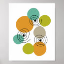 Recherche de spirale colorée posters Géométrique